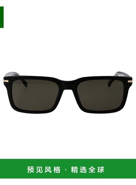 1h可退 香港直邮HUGO 雨果 男士 ECO 黑色醋纤太阳眼镜 BOSS1628S