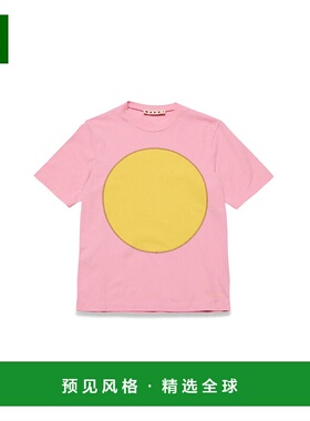 欧洲直邮MARNI 女童T恤M01149KM00LE0M340