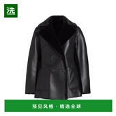 美国直邮 Lamarque Camille双面仿羊毛大衣 1h可退 女装 毛呢外