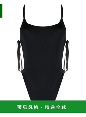 1h可退 香港直邮Blumarine 蓝色情人 女士 徽标连体泳衣 2D010A