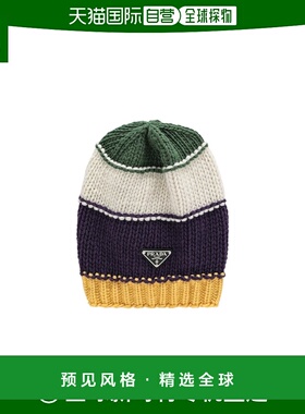 1h可退 欧洲直邮PRADA 女士帽子 1HC3532CYYF0NTJ针织帽