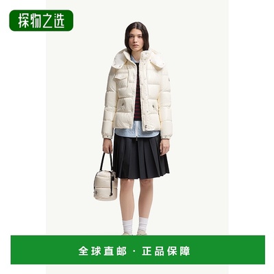 欧洲直邮MONCLER (2025) Glareins 连帽编织饰边短款羽绒服盟可睐