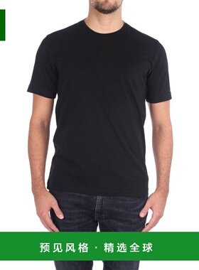 香港直邮ASPESI 男士T恤 3107A33501241 SS2024 黑色 ASPESI MEN'