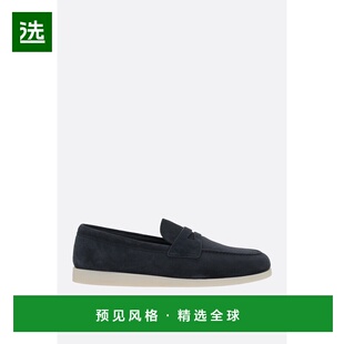 1h可退 香港直邮church s 男士 Portsmouth 天鹅绒绒面革便鞋 EDB