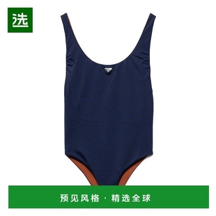 7025816ULSOOO 连体泳衣 香港直邮Prada 圆领无袖