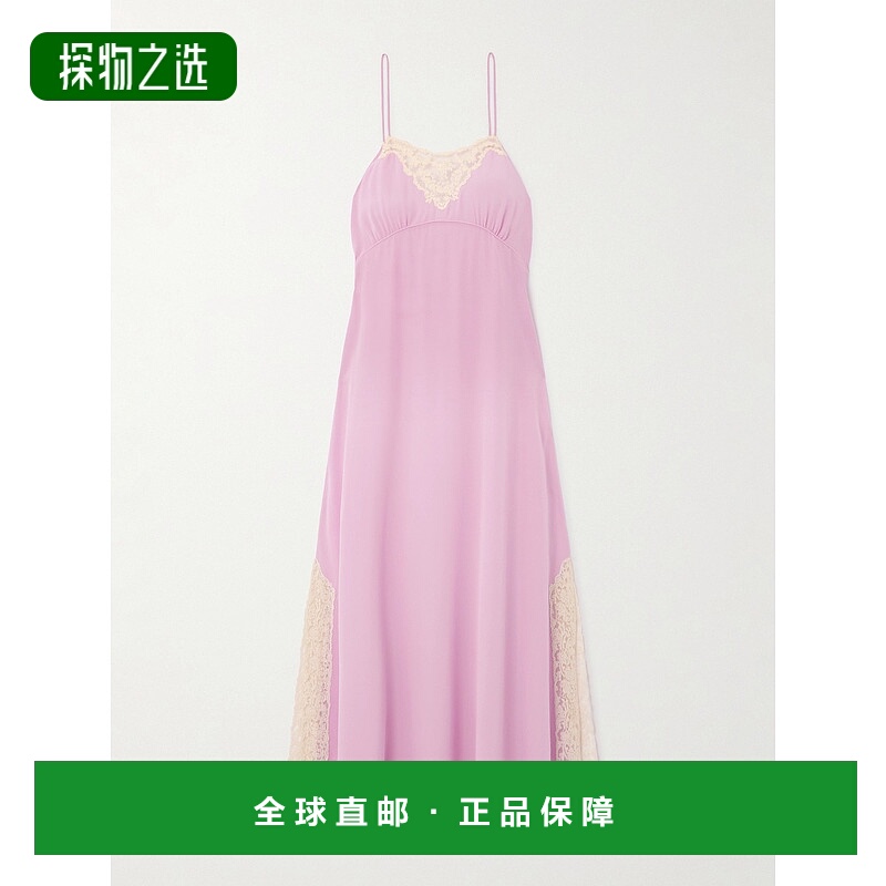 1h可退 香港直邮Chloe 蔻依 女士 吊带连衣裙 CH25ARO24077