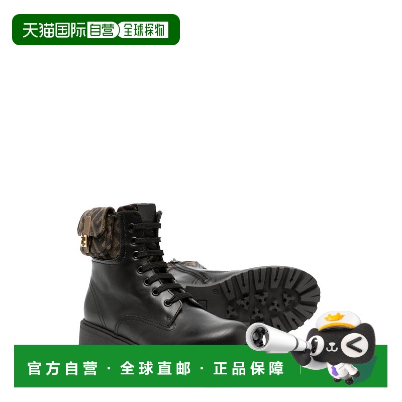 1h可退 欧洲直邮FENDI芬迪 男童童靴 JMR441KAO14F0PMM