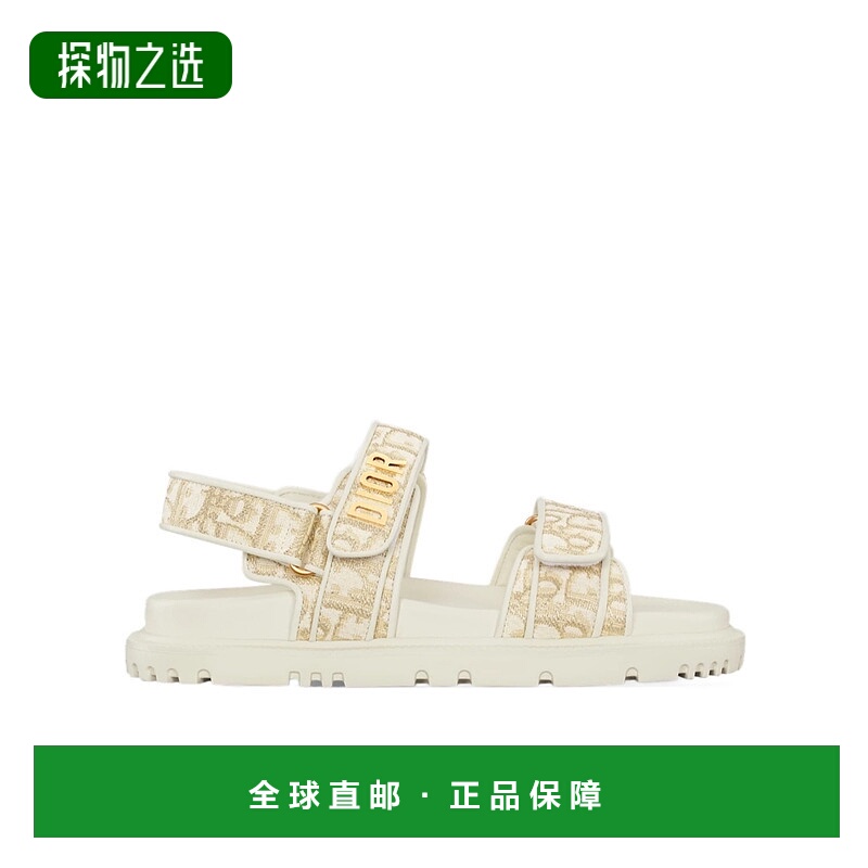 香港直邮Dior 徽标凉鞋 KCO170OFI