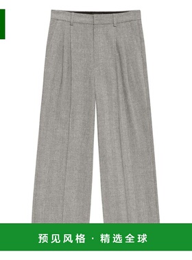 香港直邮Anine Bing 女士休闲裤 A0311218MTL53 AW2025 灰色