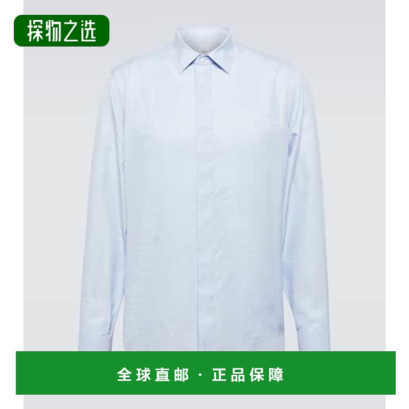 1h可退 香港直邮Berluti 伯尔鲁帝 男士 Scritto Andy 真丝棉质衬