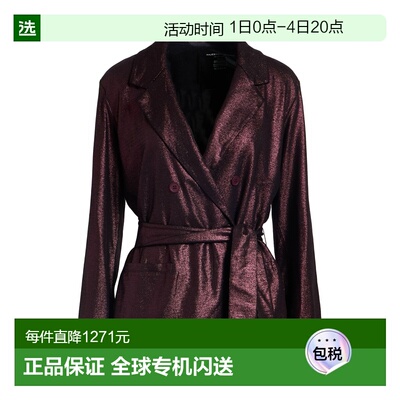 1h可退 香港直邮Majestic Filatures 女士 西装外套 purple紫色
