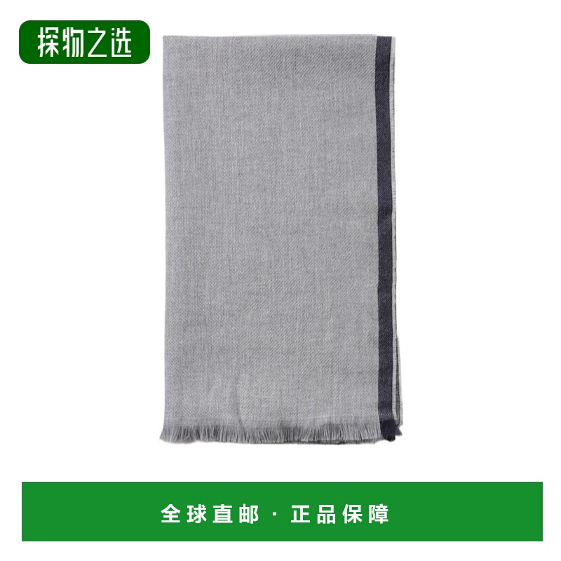 香港直邮Brunello Cucinelli 羊毛流苏围巾 MSC665OR高级感 正品