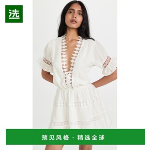 1h可退 香港直邮Peixoto 女士 Ora 连衣裙 white白色 舒适时尚