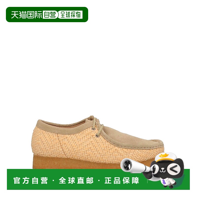 1h可退 香港直邮Clarks Originals 男士 绑带鞋 green绿色 舒适时