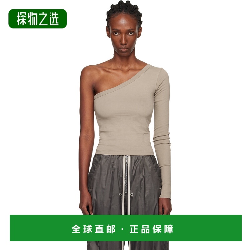 香港直邮rick owens 瑞克·欧文斯 DRKSHDW 女士 灰褐色 Concordi