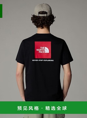 欧洲直邮北面Redbox 男士T恤TheNorthFace新款