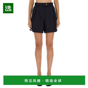 mcqueen 欧洲直邮alexander 女士 休闲裤 羊毛 短裤 99新未使用