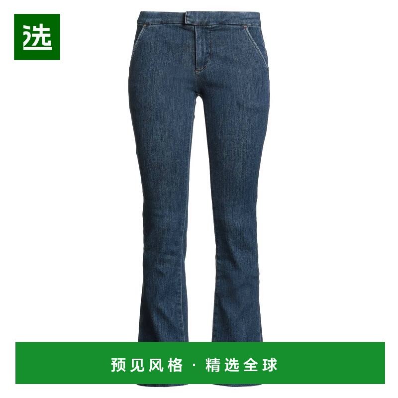 1h可退 香港直邮Frame Denim 女士 宽松喇叭裤 blue蓝色 舒适时尚,女装/女士精品,牛仔裤,淘宝优惠券,粉丝福利购,淘宝优惠卷