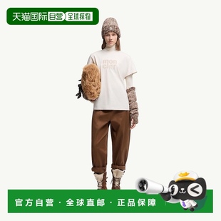 针织 泰迪熊徽标棉质T恤短袖 自营欧洲直邮Moncler 盟可睐