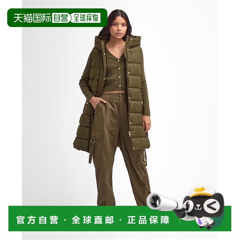 香港直邮Barbour 巴伯尔 女士 Greyson 马甲  舒适时尚