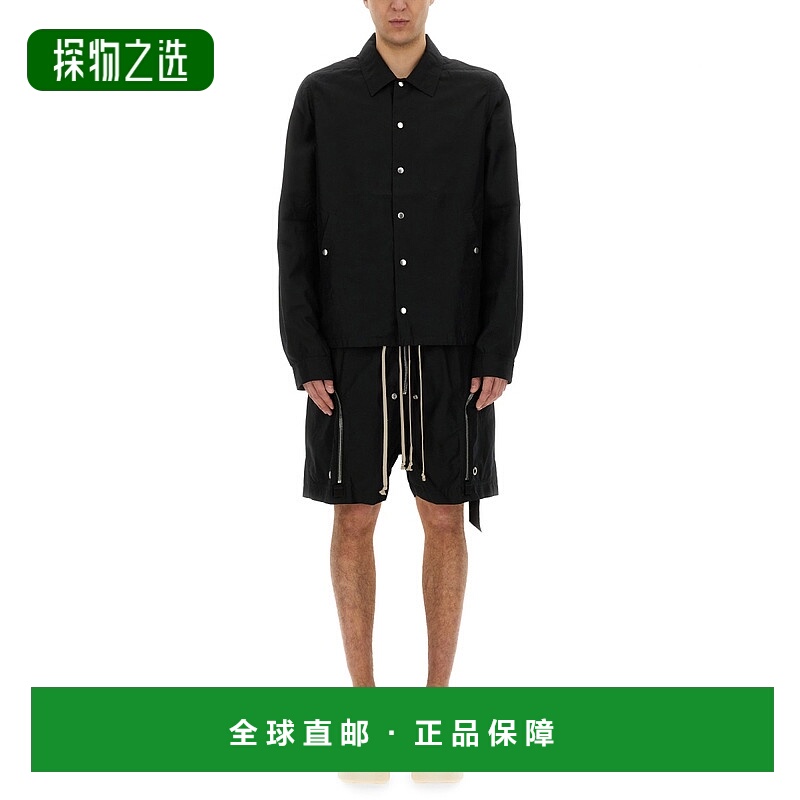 香港直邮rick owens 瑞克·欧文斯 DRKSHDW 男士 系扣夹克 DU01E3