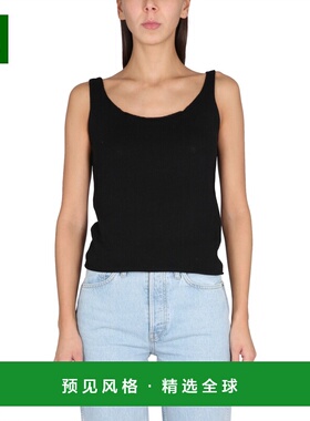 香港直邮ASPESI 女士T恤 5227M12501241 SS2021 黑色 COTTON TOPS