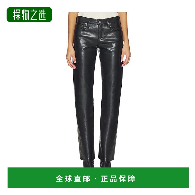 香港直邮AGOLDE 女士 低腰修身长裤 A2811285 舒适时尚