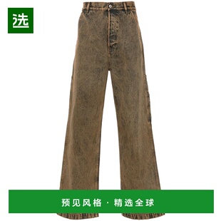 香港直邮Dries Van Noten 德赖斯·范诺顿 男士 腰带环牛仔长裤 2