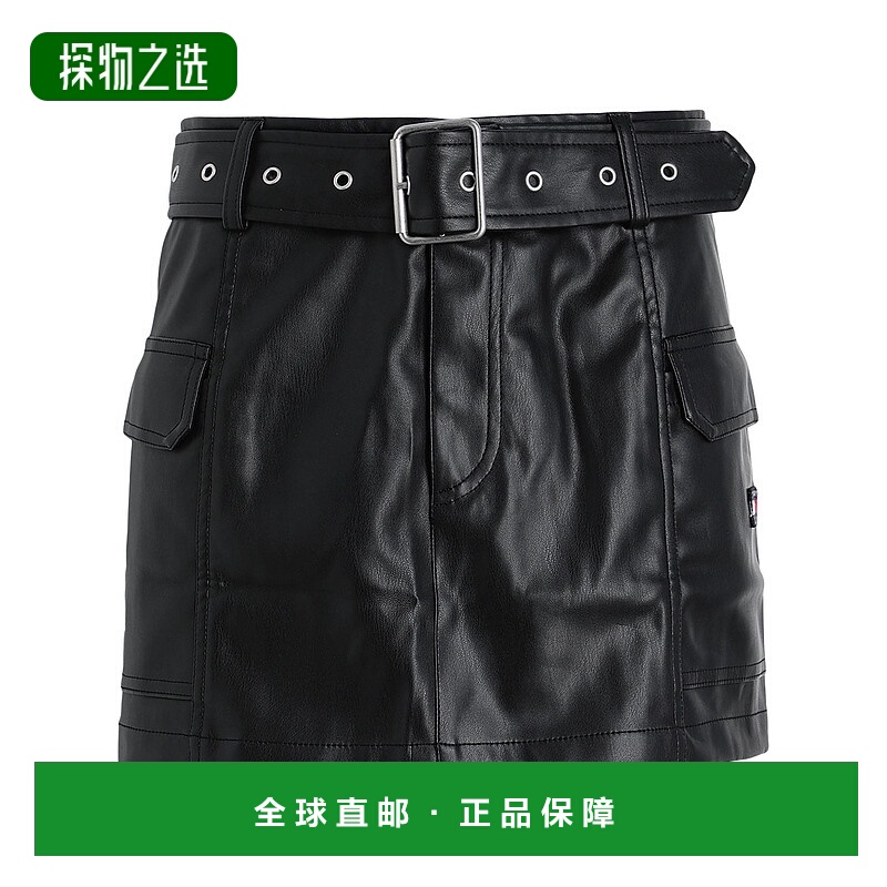 香港直邮Tommy Hilfiger 汤米·希尔费格 女士 迷你半身裙a字裙