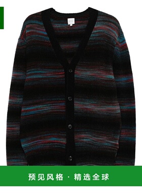 1h可退 香港直邮Paul Smith 保罗·史密斯 男士 黑色毛线衫 M1R56