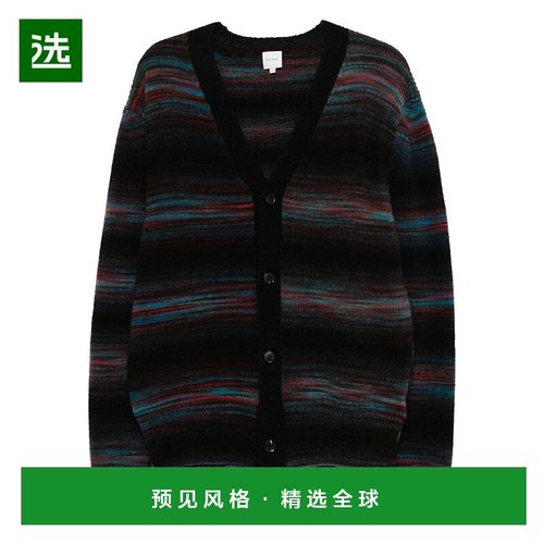 1h可退 香港直邮Paul Smith 保罗·史密斯 男士 黑色毛线衫 M1R56