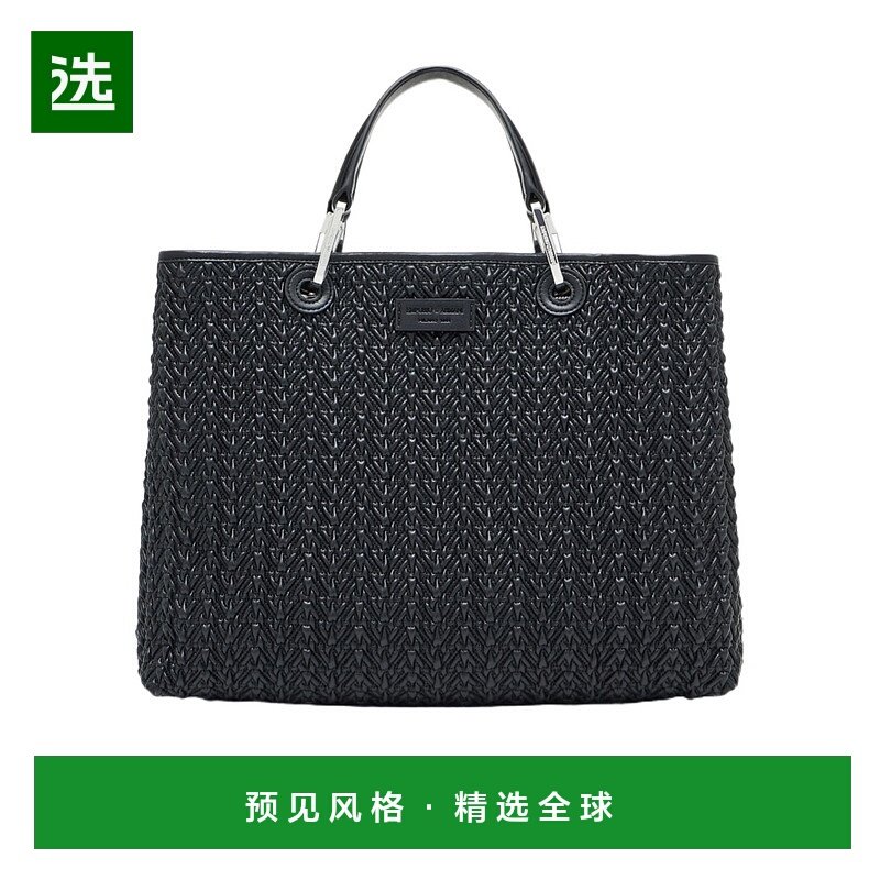 香港直邮Emporio Armani 绗缝效果中号 MYEA 单肩包 EW000360AF18