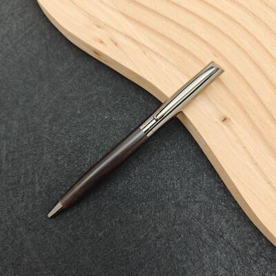 高档实木黄铜金属珠宝笔木头中性字笔酸枝盒木礼礼品笔签雅宝轩实