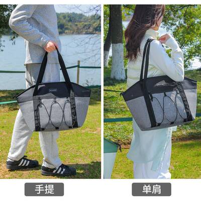 便当8048跨境时尚手提午餐袋保温大容量户外冷露营藏包便携带饭包