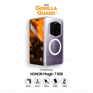 猩球卫士透明保护壳适用荣耀Magic7RSR磁吸手机壳MagSafe全透明保时捷设计超薄新款全包防摔高级感散热软外壳