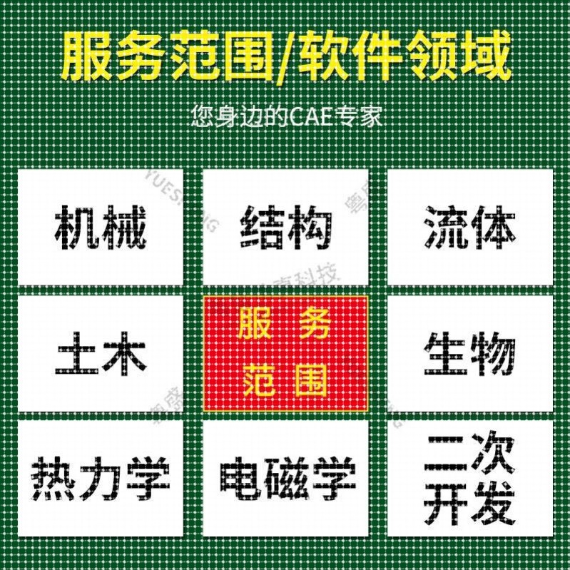代做abaqus/ansys/fluent/admas/isight/maxwell/comsol仿真模拟