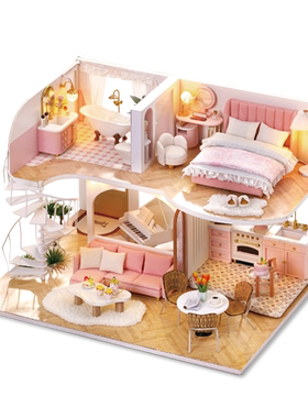 女孩玩具积木系列城堡房屋