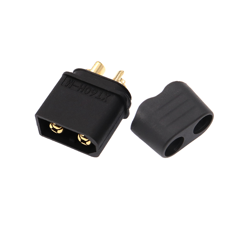 原装黑色XT60H-F/M航模锂电池大电流电调电机公母头测试充电接口