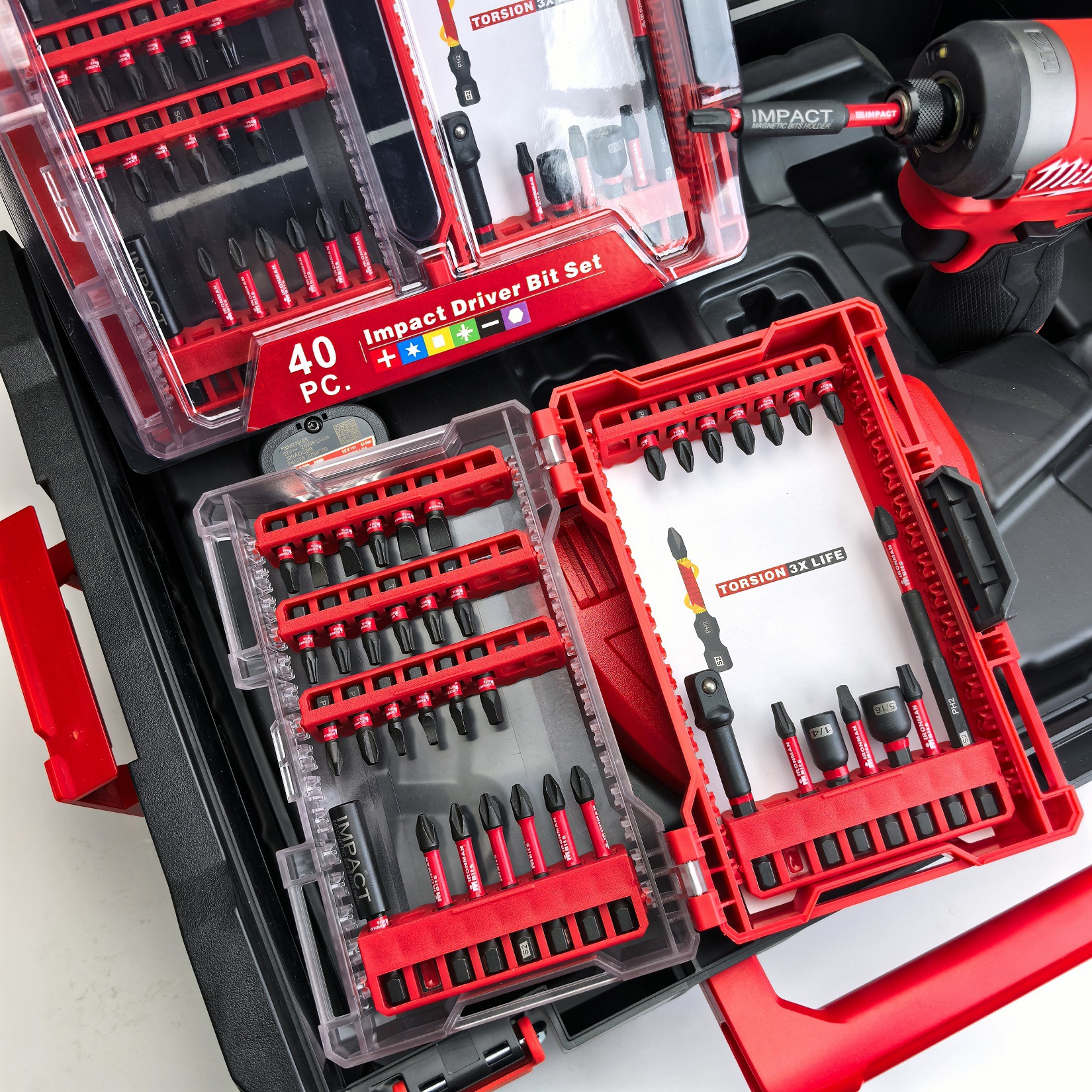 40件套IRONMAN批头套装魔盒黑色抗冲击螺丝批头 同款热销