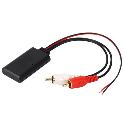 车载耳机通用无线蓝牙模块音乐适配器Rca Aux音频立体声2RCA