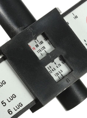 PCD卡尺 8LUG 轮毂孔距测量量具 轮毂尺 改装孔距卡尺 孔距测量