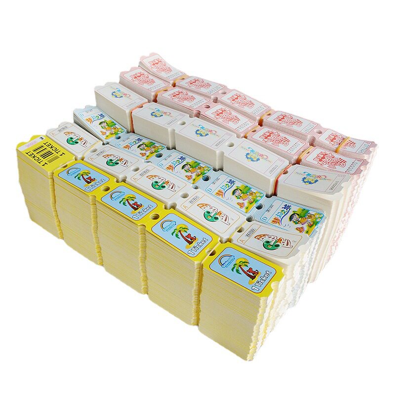 动漫游戏城彩票机纸出票纸游戏厅180g长票160g短票彩票纸设计