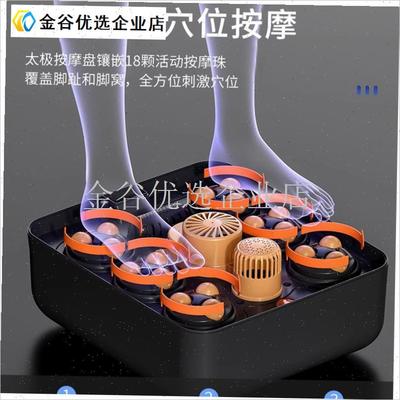 2025新款g折叠泡脚桶恒温加热全自动家用洗脚盆便携式过小腿足浴/