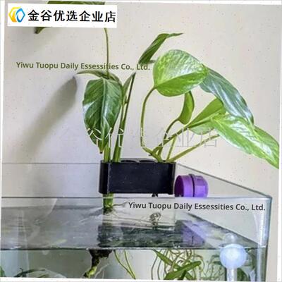 Emerging Plaont Holder 鱼缸边框置物架水培置物架鱼缸植物培育\
