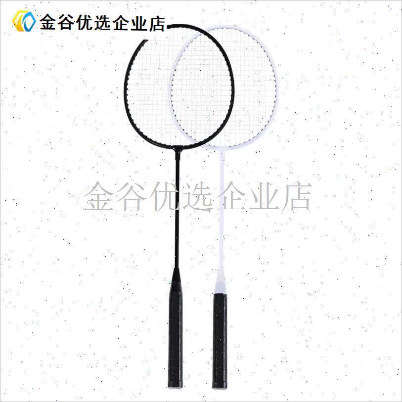 羽毛球拍专业比赛m专用羽毛球拍套袋钛合金耐打高弹娱乐训练双拍/
