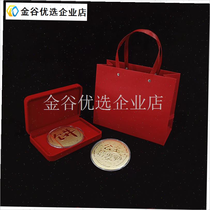 高档丝绒布黄金盒子X金条块钞提亲10 30克60克999足金大饼收纳空/
