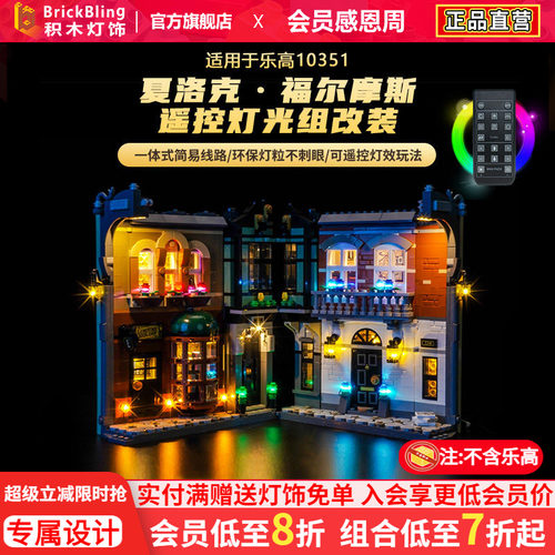 适用于夏洛克·福尔摩斯灯饰改装