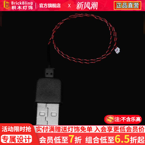 BrickBlingUSB供电接口适用