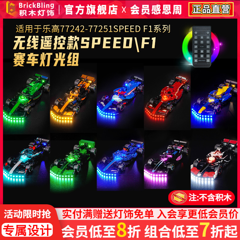 适用speedF1灯光组挂墙板