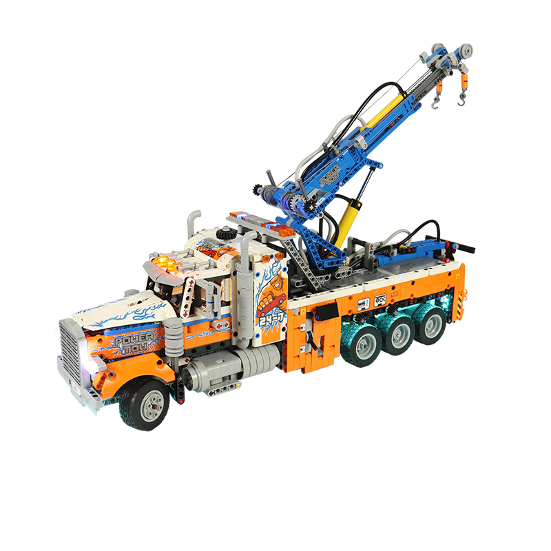 适用42128拖车积木BrickBling